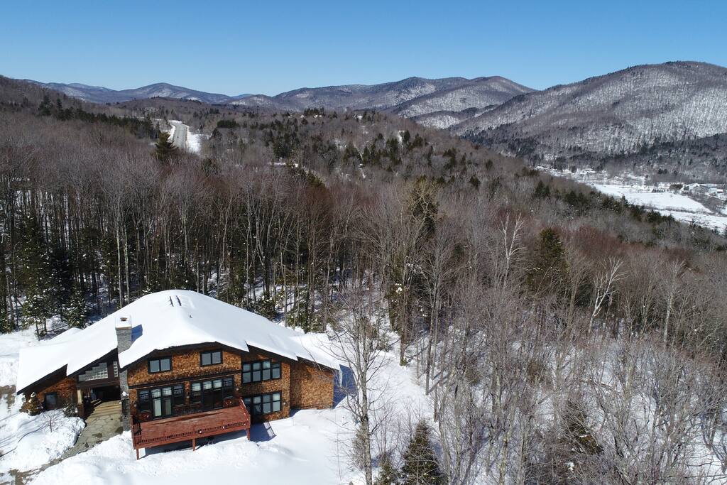 Aerial View of Greene Mountain Estate
