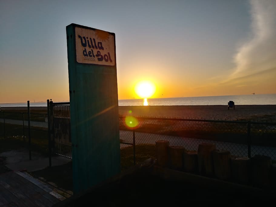 Beautiful sunrises greet you at the start of each day