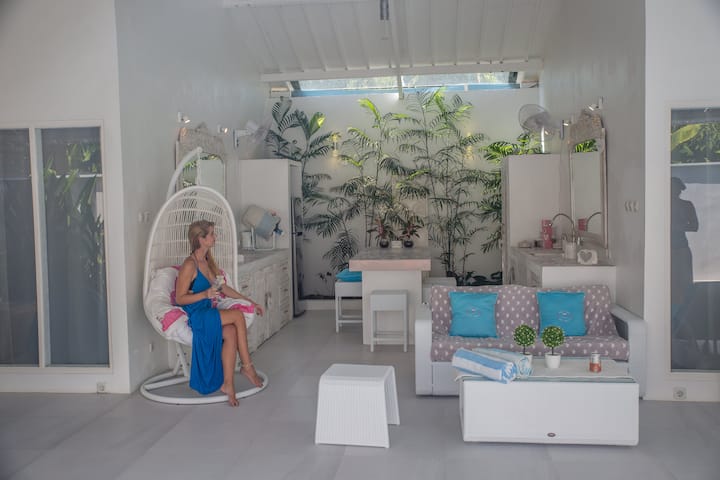 Villa Privée - 2 Chambres - Piscine - 50 M Mer - Gili-szigetek