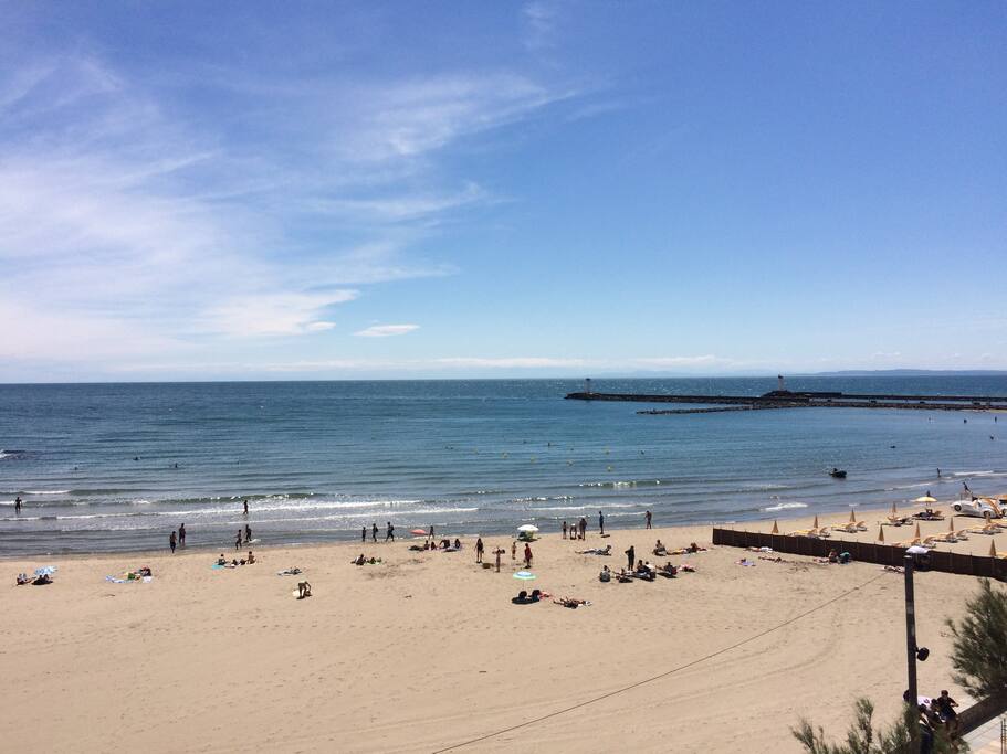 vue du balcon
