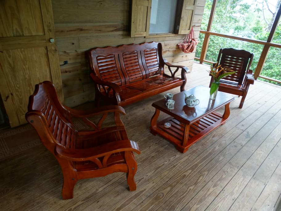 Relax on our comfortable, locally made, deck furniture!