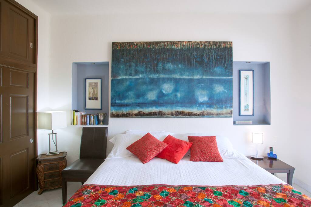 The King size Master bed