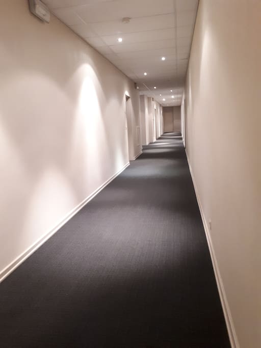 the hallway