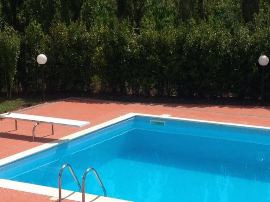 Angolo trampolino per tuffi
