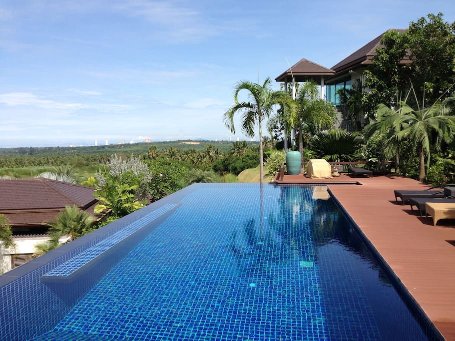 Ocean View from swimming pool.