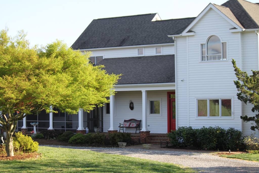 Front of the house