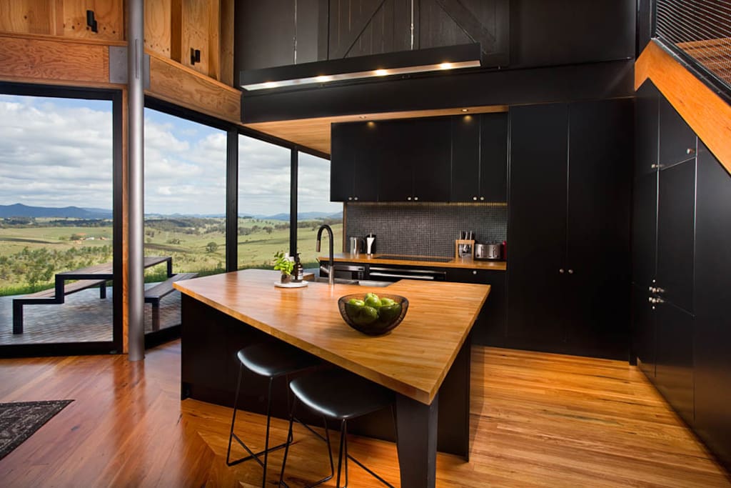 Kitchen with a view