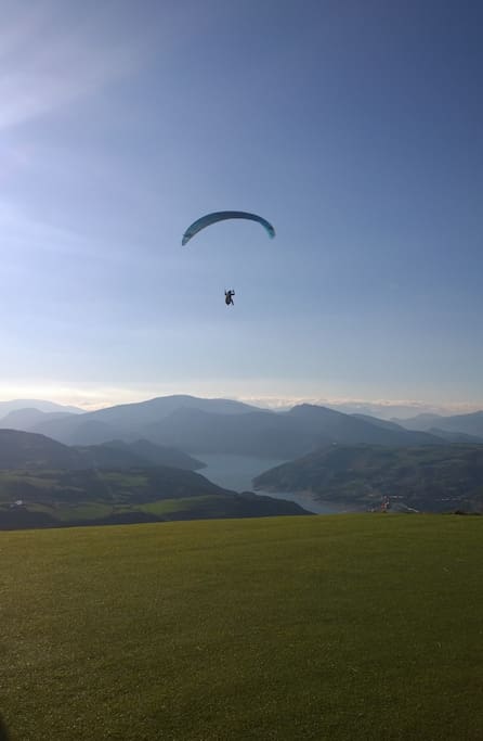 Activités de vol et de lac à 10 minutes