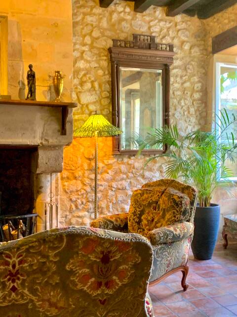La Collette :Authentique maison bucolique du 18ème
