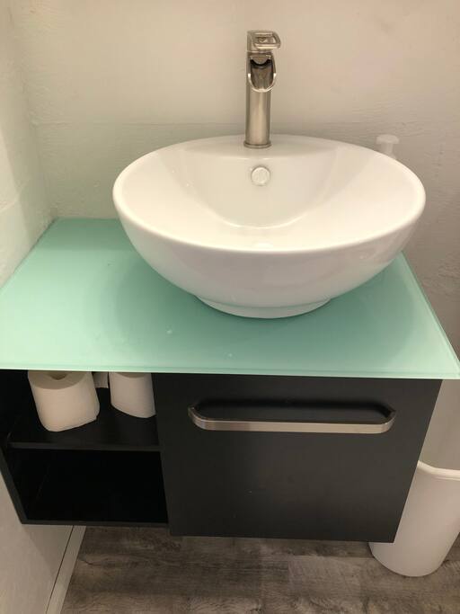 Master bathroom sink