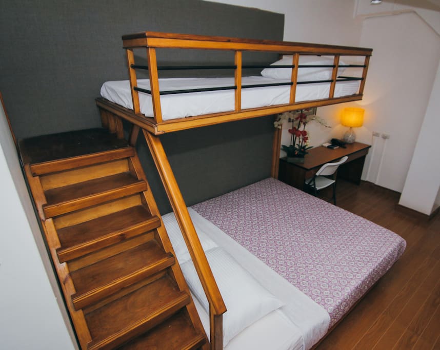 Deluxe Triple Room
(good for 3)