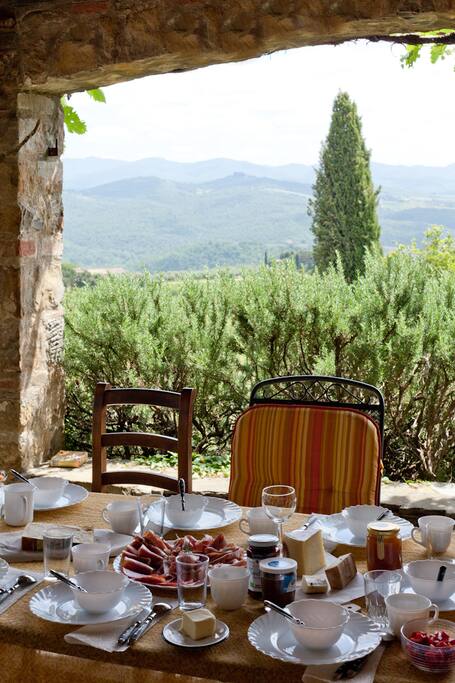 View over Chianti Classico