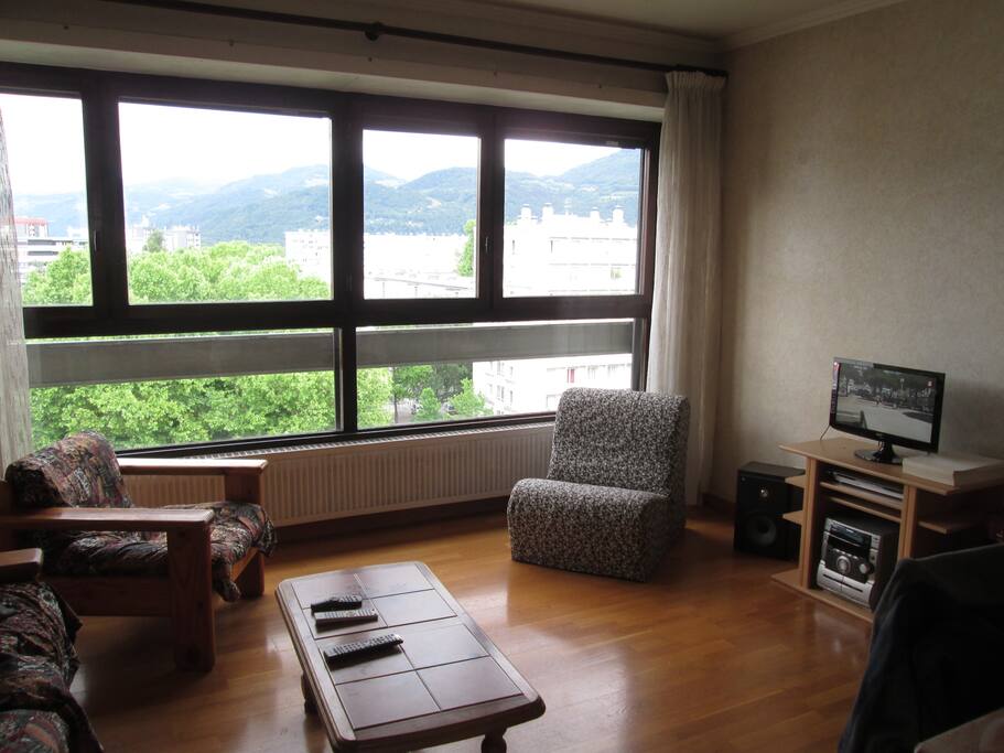 appartement partagé : vue soleil levant