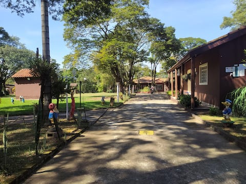 Chácara Zamboa. Surrounded by nature, in Americana/SP.