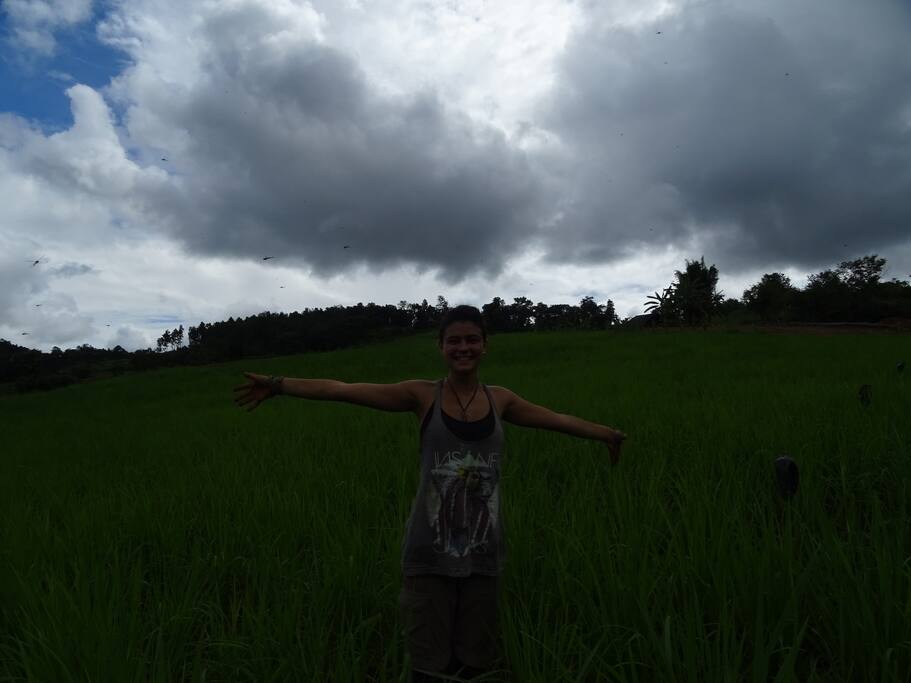Enjoying nature