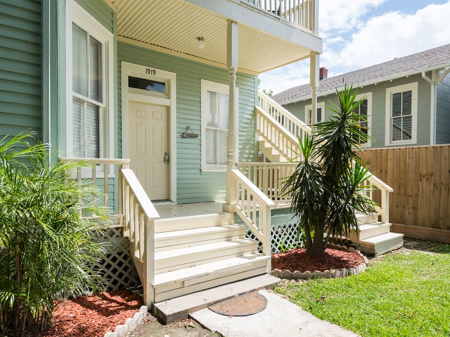 This listing is for the bottom floor unit of this two-unit home.