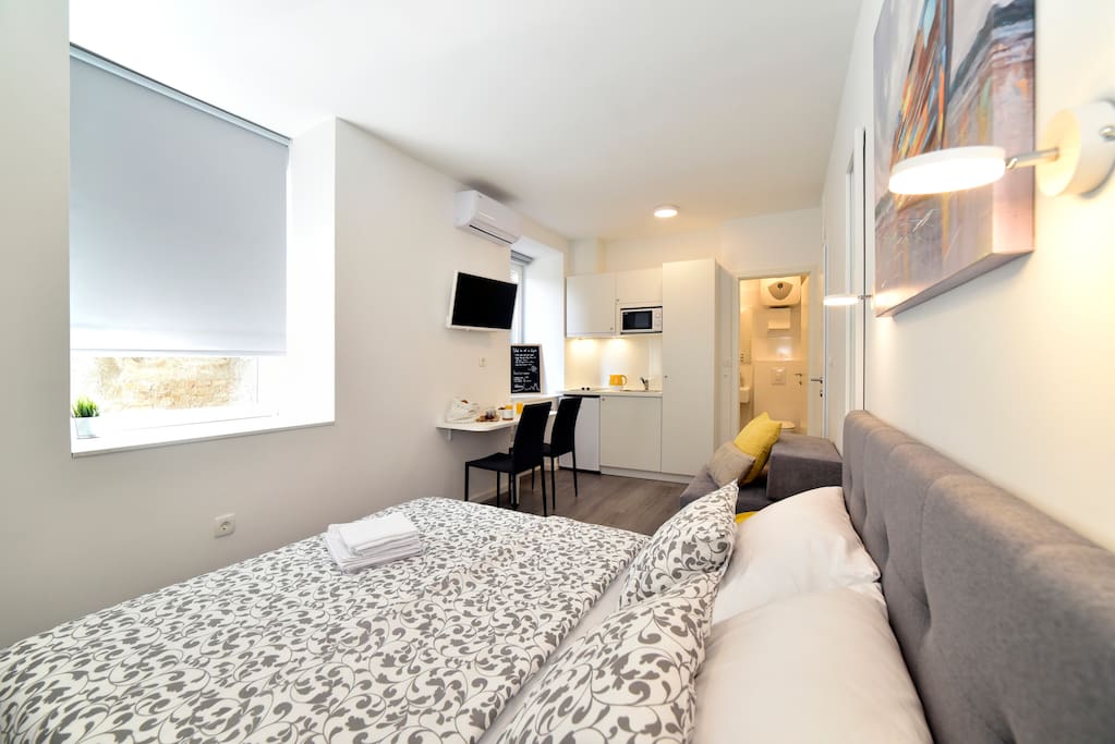 comfortable double bed