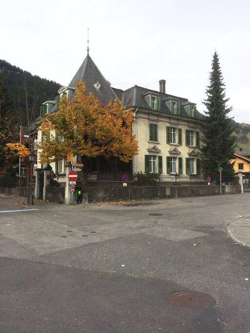 Sicht vom Bahnhof / view from station