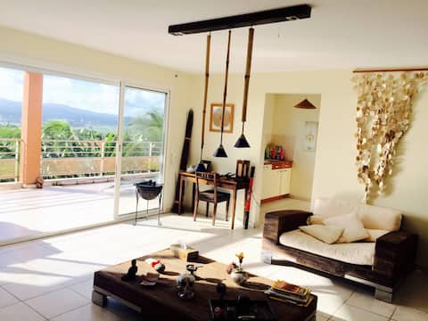 Large luxury apartment,
Beautiful sea view