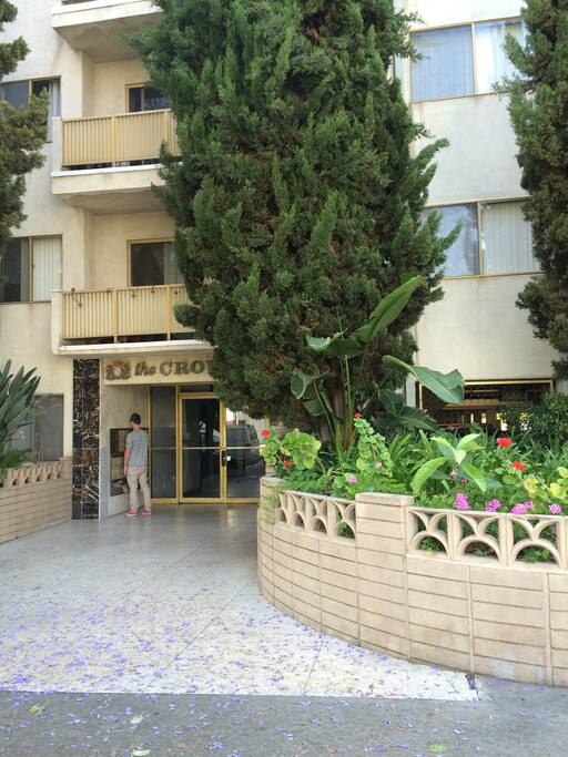 Front of our building