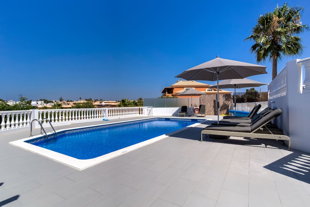 Stunning views from the pool area