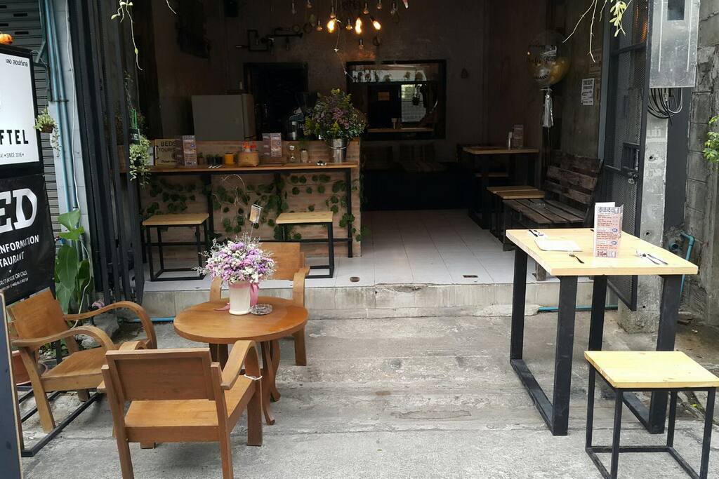 Chilling zone for Breakfast & Coffee
