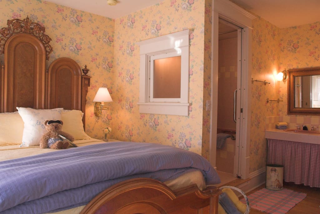 elegant 1880's Renaissance Victorian bed.
