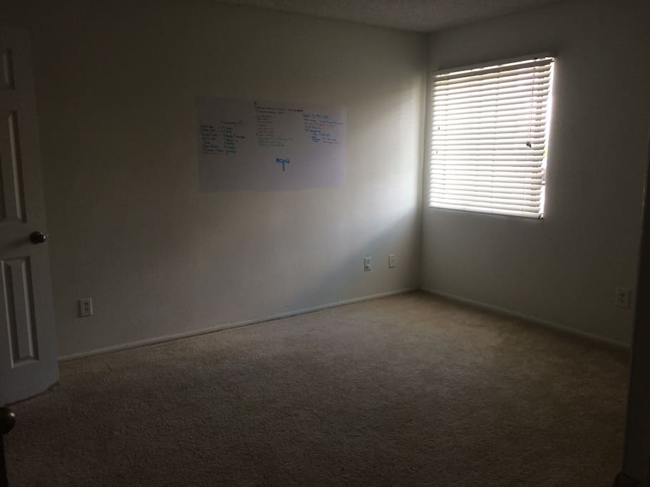 Spacious Master Bedroom with perfect natural light.