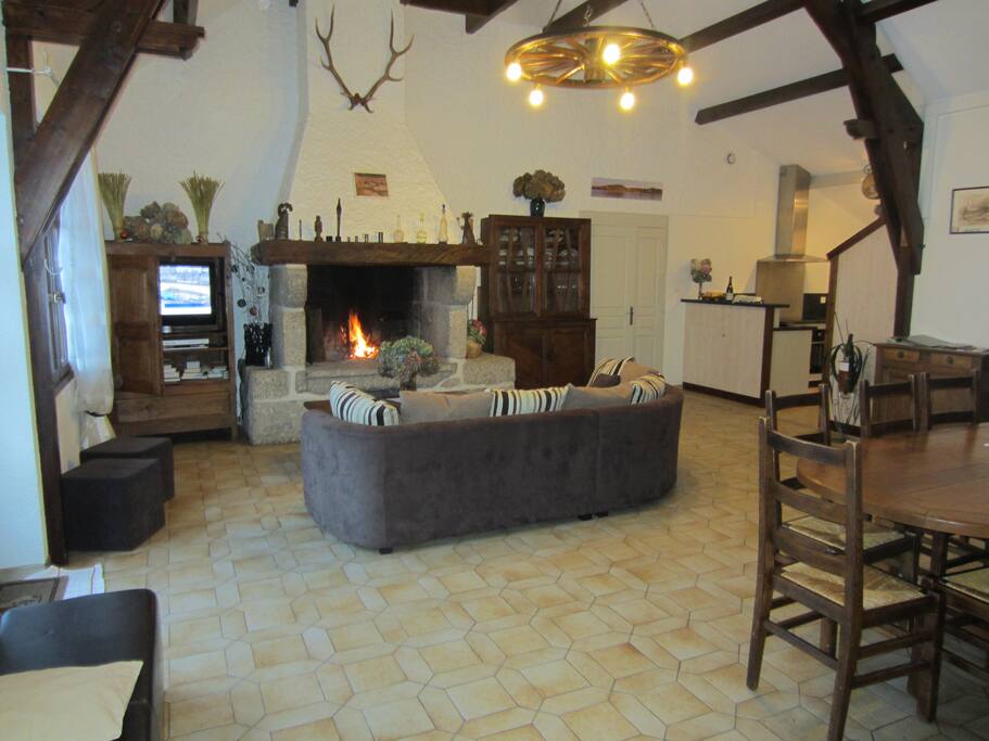 salle à manger et sejour