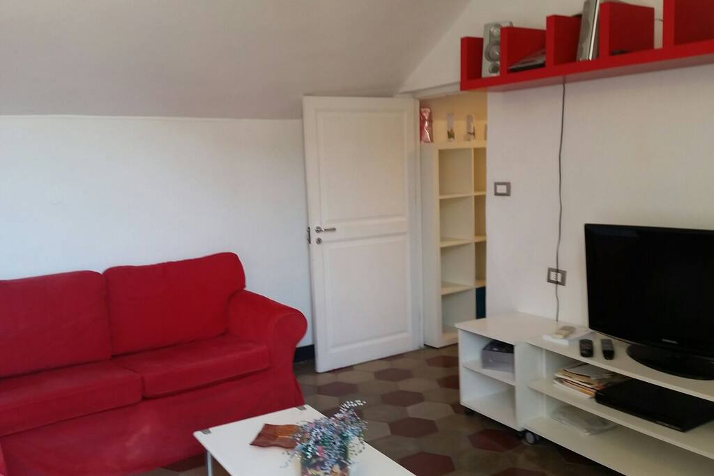 salotto con divano letto