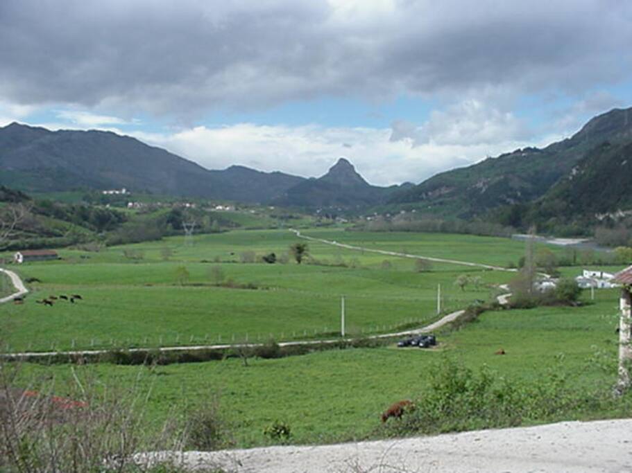 las vistas desde la terraza