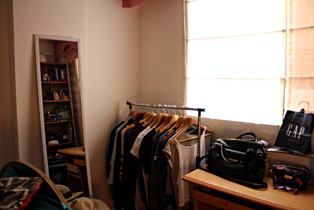 Hangers are provided