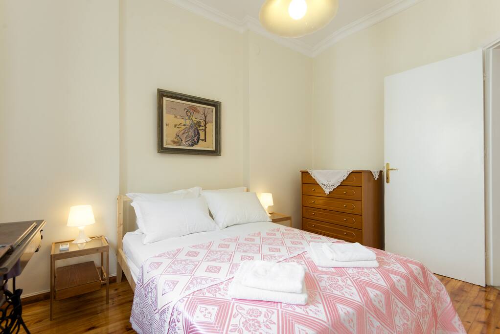 the main bedroom