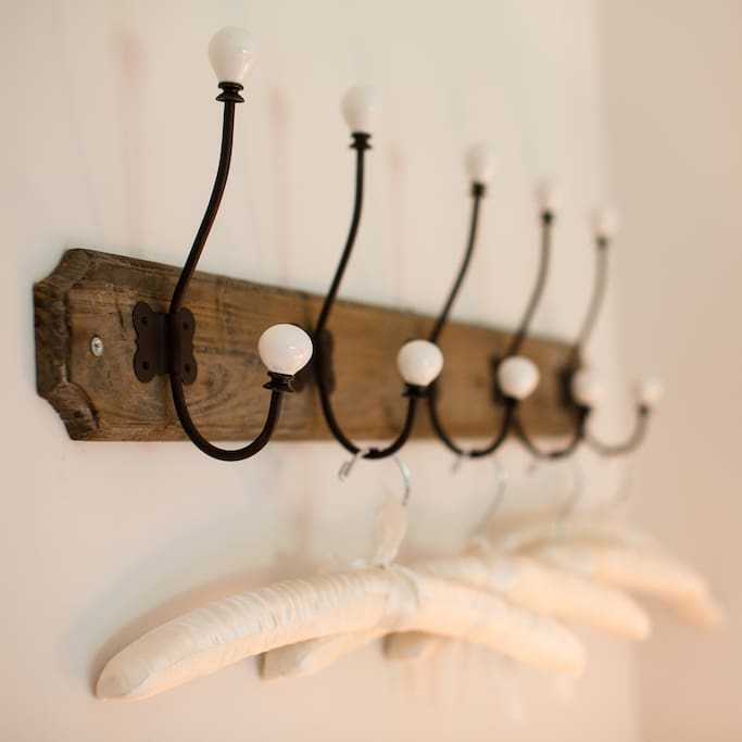 Beautiful hangers for your clothes