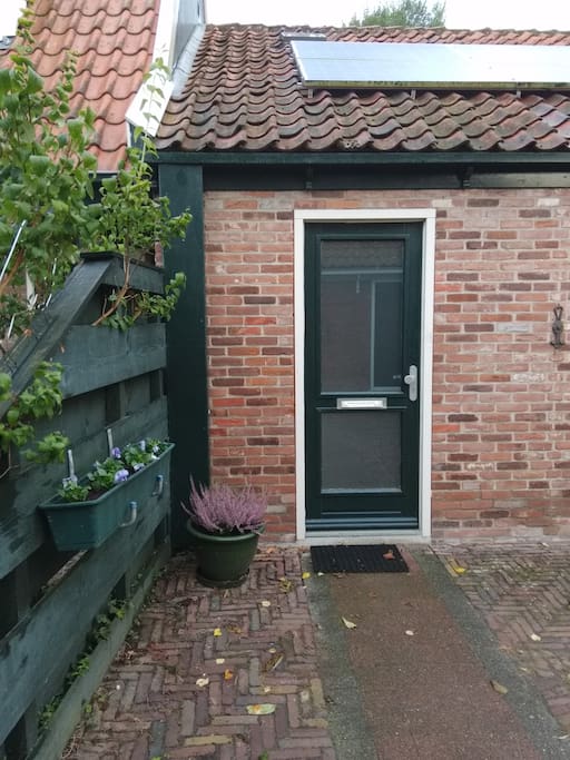 Eigen ingang appartement