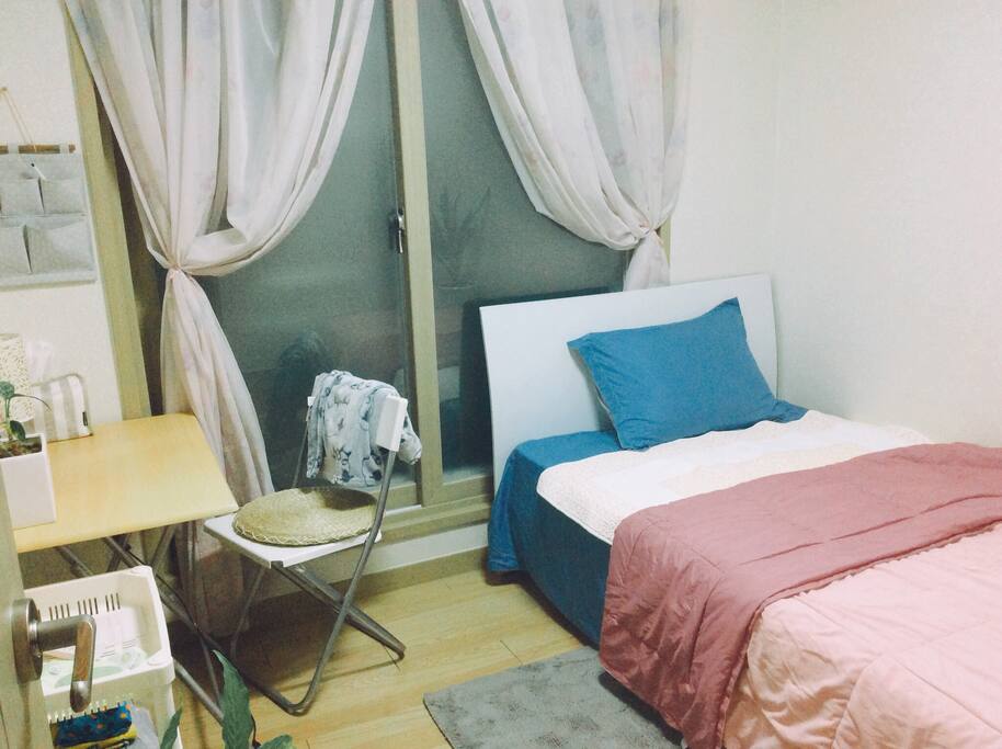 A small private room to relax during your stay.