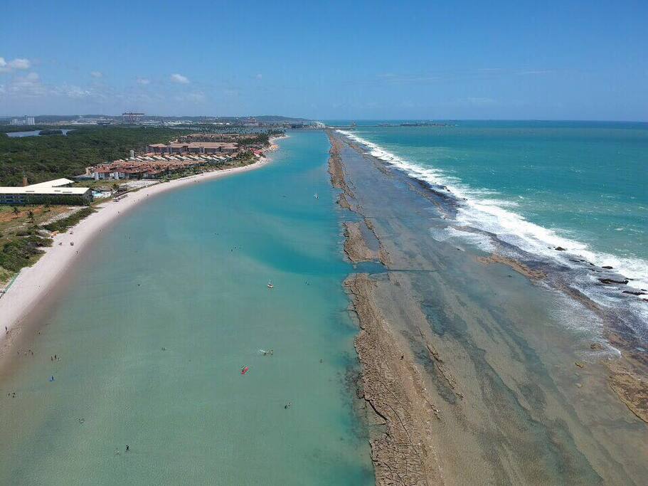 Praia de Muro Alto - Visão Aérea