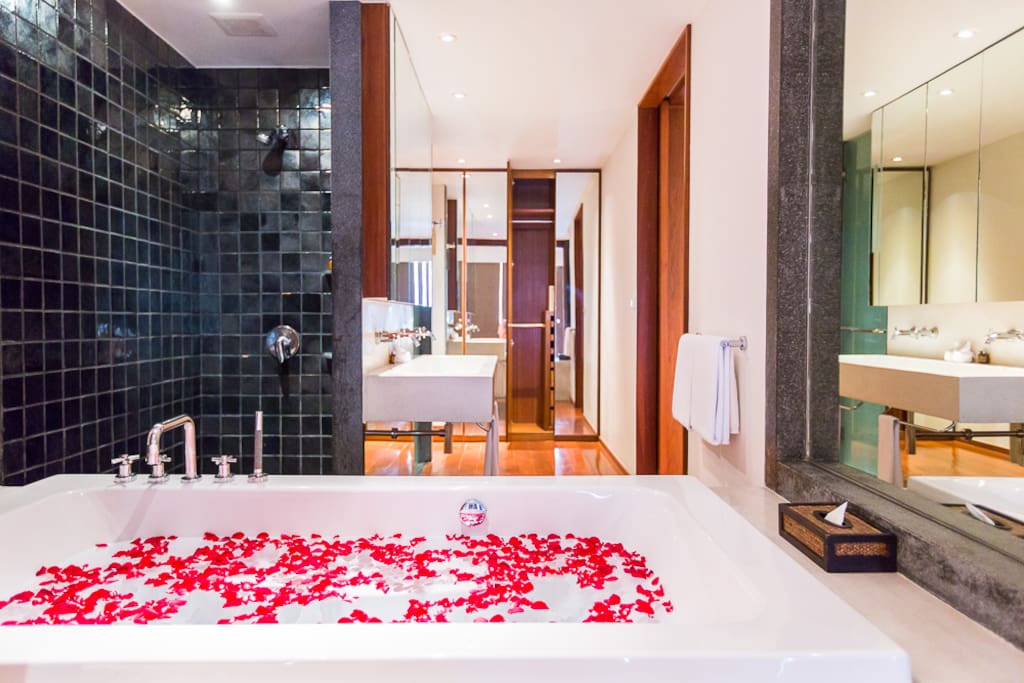 Master bathroom