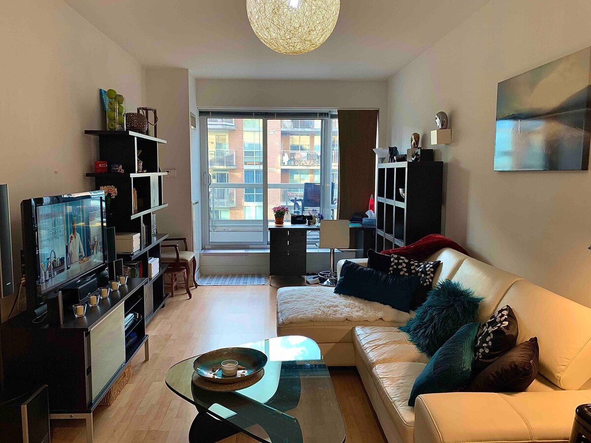 ダウンタウンの快適なペントハウス（低層階） - 借りられる