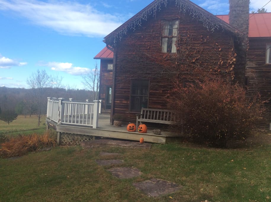 The entrance to our house.