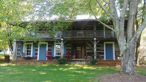 Sleep in a bit of history 1860 log cabin