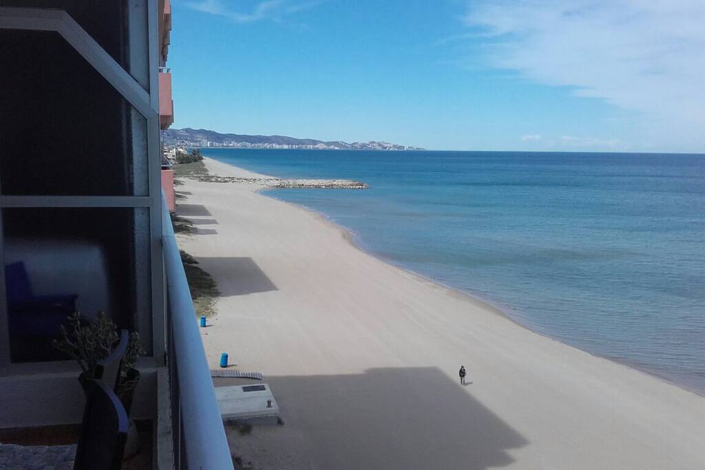 vista de la playa