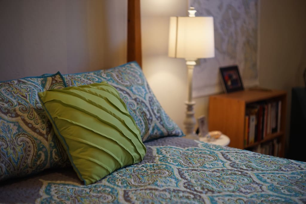 Enjoy a warm dazzling light as you drift off to sleep