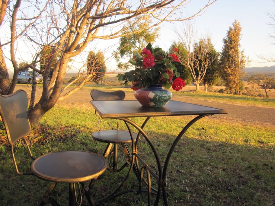 Relax and enjoy the view in garden outside your room
