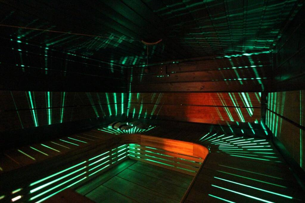 Northern lights outdoor sauna (bath) (Bath is possible when you book at least 2 days)