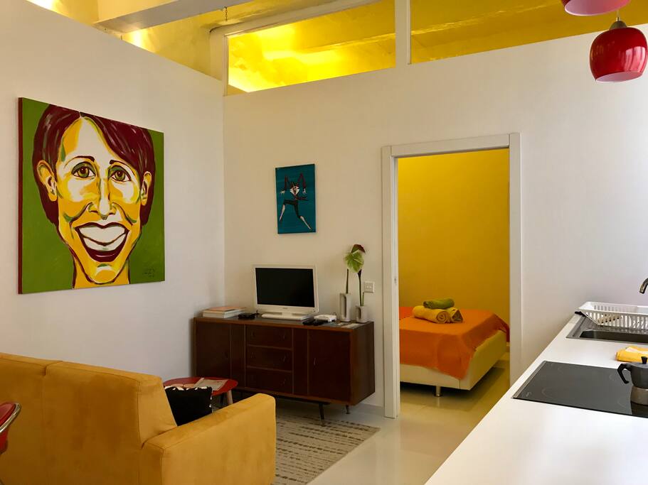 The living room