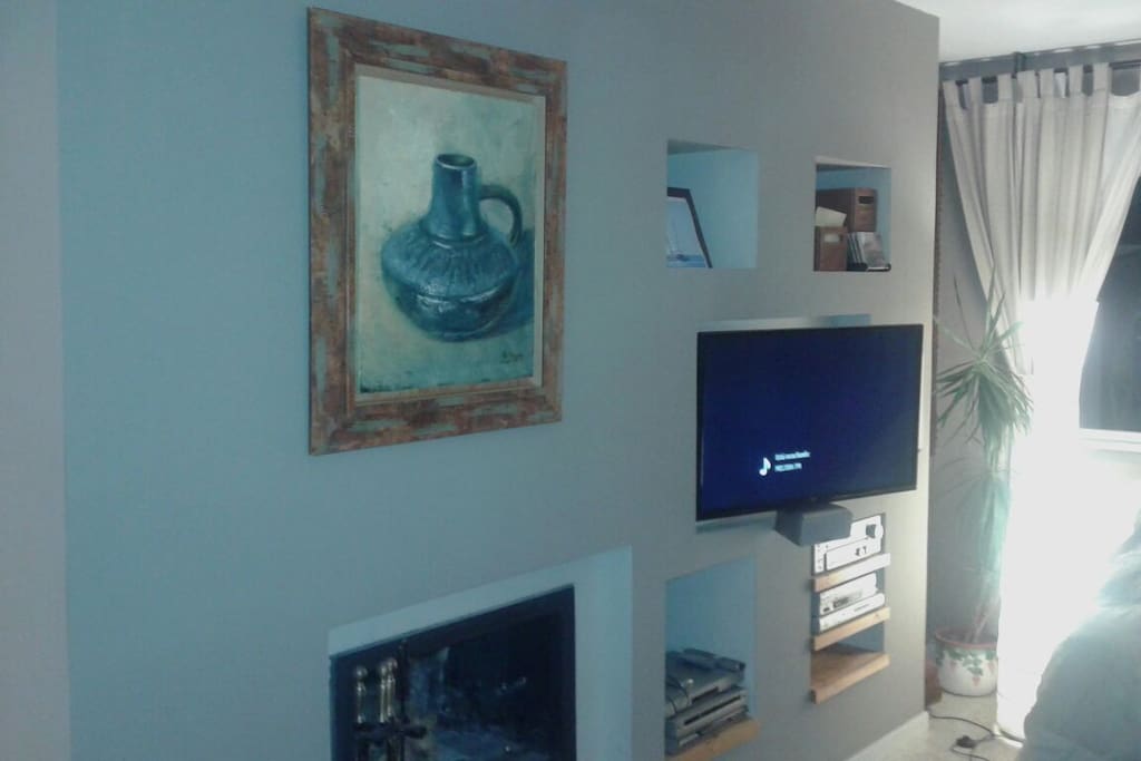 Salon con tv y wifi