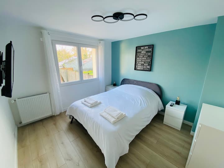 3号卧室： 10平方米卧室俯瞰花园