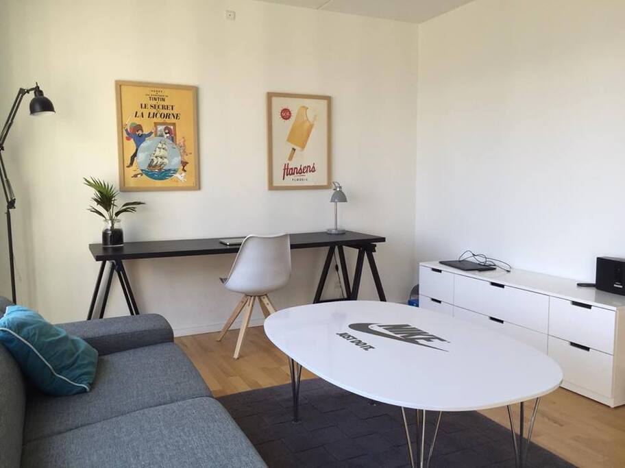 The living room