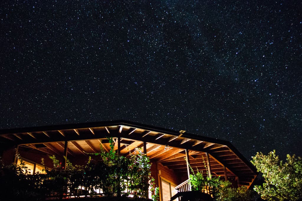 Ocean View at night - from a guest's night time photo - the stars are amazing!